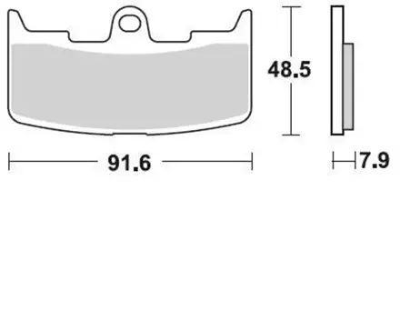 Тормозные колодки Braking 895CM55