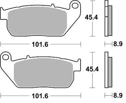 Тормозные колодки Braking 900CM77