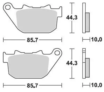 Тормозные колодки Braking 901CM88 Harley-Davidson