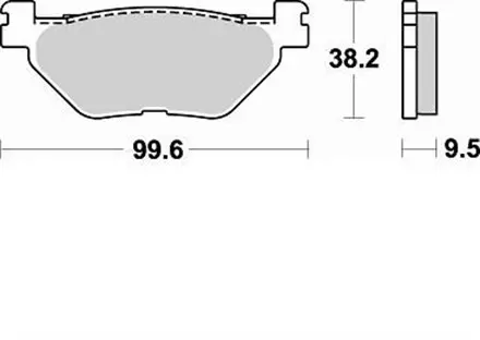 Тормозные колодки Braking 903SM1