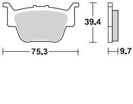 Тормозные колодки Braking 911CM44