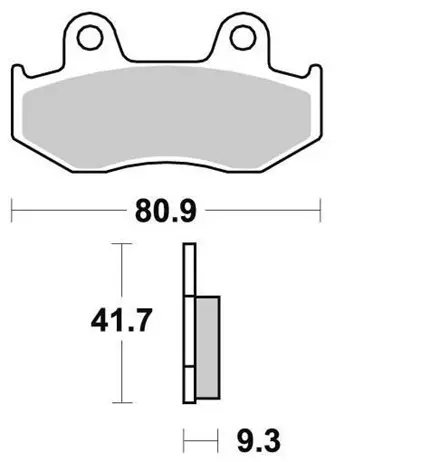 Тормозные колодки Braking 940CM44 Yamaha