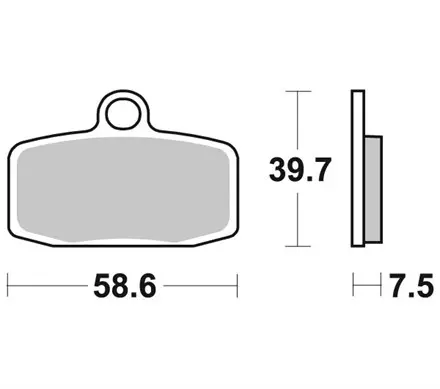 Тормозные колодки Braking 955CM44