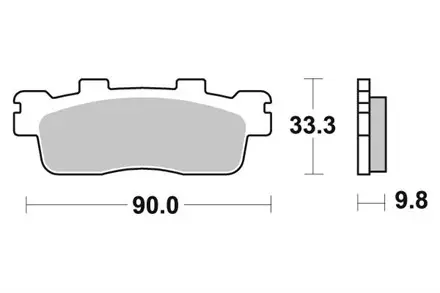 Тормозные колодки Braking P30945 (945CM55)