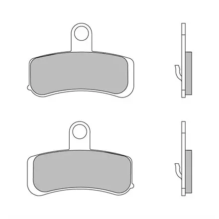 Тормозные колодки Brembo 07HD15SA