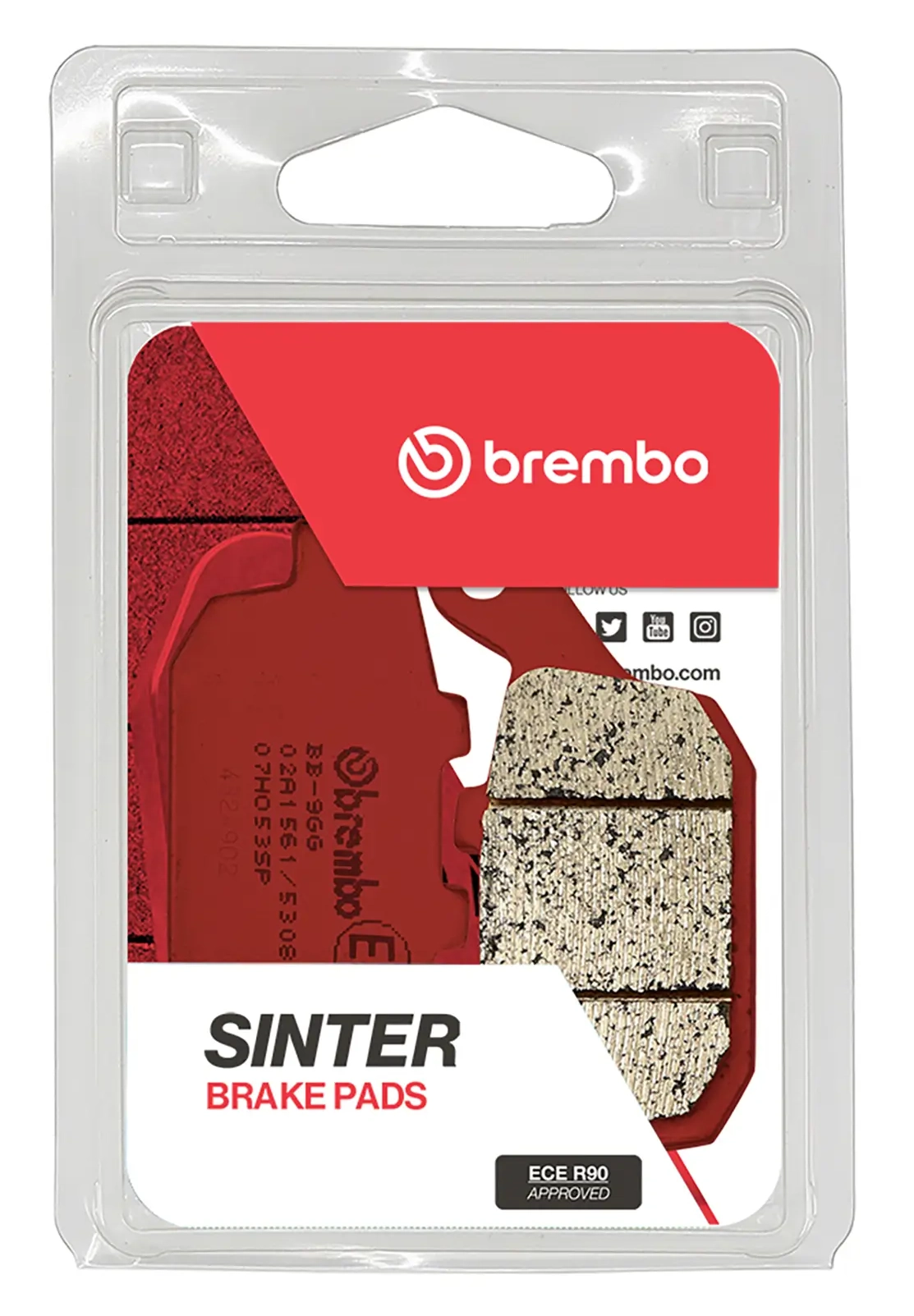 Тормозные колодки Brembo 07HO53SP