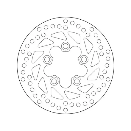 Тормозной диск задний Brembo 68B40724