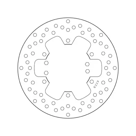 Тормозной диск задний Brembo 68B407H8