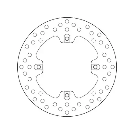 Тормозной диск задний Brembo 68B407J2