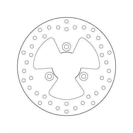 Тормозной диск передний Brembo 68B407M2