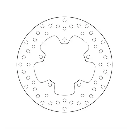 Тормозной диск задний Brembo 68B407M8