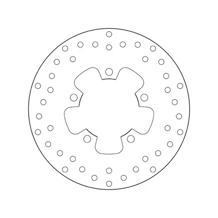 Тормозной диск задний Brembo 68B407N5
