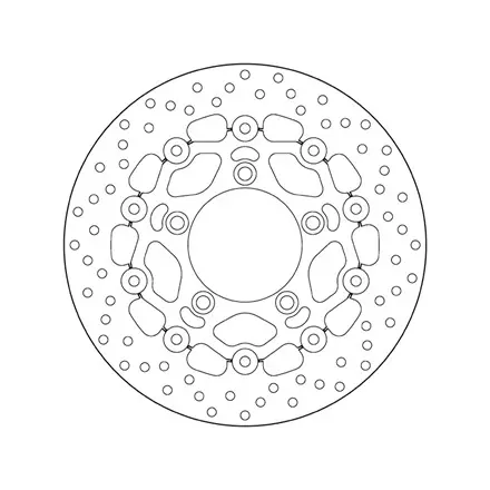 Тормозной диск передний Brembo 78B40897