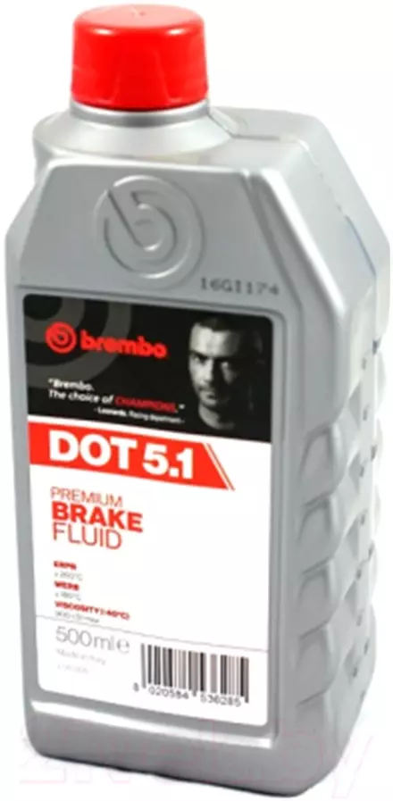 Жидкость тормозная BREMBO UNIVERSAL DOT5.1 0,5л