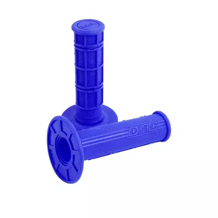 Ручки руля без отверстия синий цвет DRC