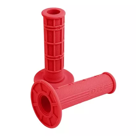 Ручки руля с отверстием красный цвет DRC