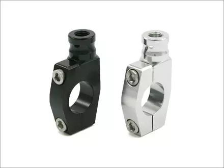 Хомут зекала заднего вида 10mm Silver