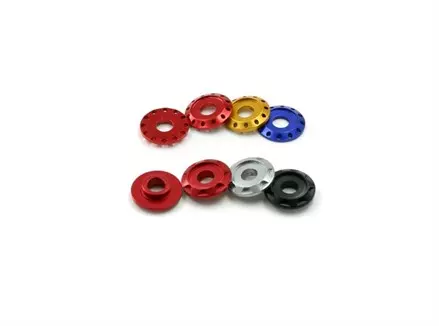 Шайба алюминевая 18 мм Type1 черный цвет / DRC