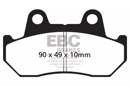 Тормозные колодки EBC FA069HH для мотоциклов