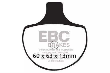 Тормозные колодки EBC FA094 для мотоциклов