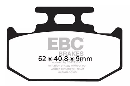 Тормозные колодки EBC FA152R для мотоциклов