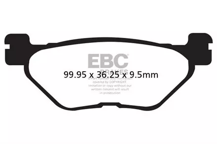 Тормозные колодки EBC FA319/2HH для мотоциклов