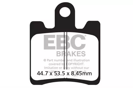 Тормозные колодки EBC FA423/4HH для мотоциклов