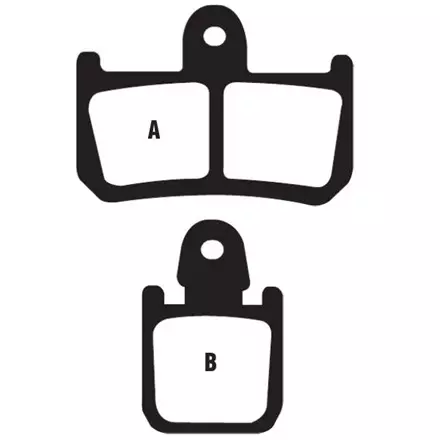 Тормозные колодки EBC FA442/4 для мотоциклов
