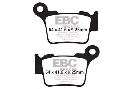 Тормозные колодки EBC MXS368 для мотоциклов