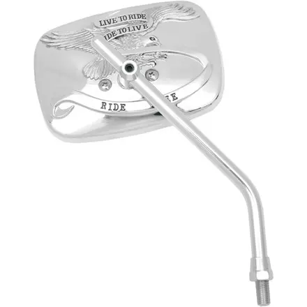 Зеркало (правое) 10MM CHROME LIVE TO RIDE