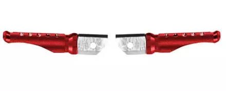 Подножки пассажирские красные Honda 50720-K26-305, 50730-K26-305