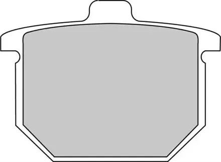 Тормозные колодки передние/задние Ferodo FDB182P для мотоциклов