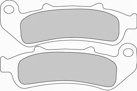 Тормозные колодки задние Ferodo FDB2002P для мотоциклов