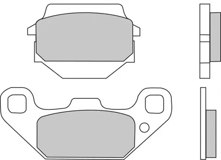 Тормозные колодки передние Ferodo FDB2013SG для мотоциклов