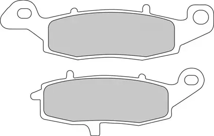 Тормозные колодки передние/задние Ferodo FDB2049ST для мотоциклов