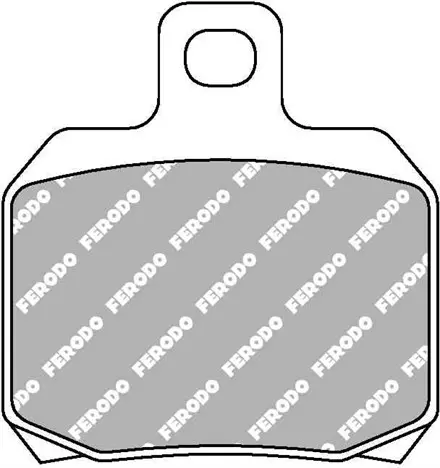 Тормозные колодки передние/задние Ferodo FDB2074P для мотоциклов