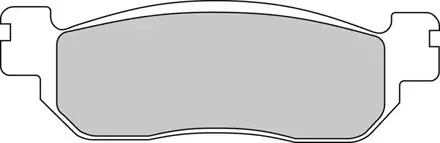 Тормозные колодки передние/задние Ferodo FDB2083EF для мотоциклов