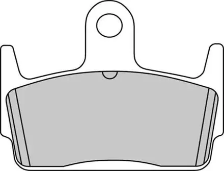 Тормозные колодки задние Ferodo FDB2101AG для мотоциклов