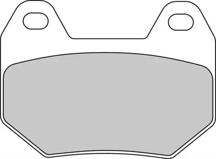 Тормозные колодки задние Ferodo FDB2102P для мотоциклов