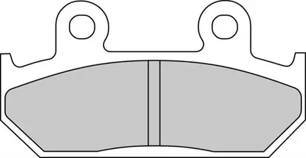 Тормозные колодки передние Ferodo FDB2113P для мотоциклов