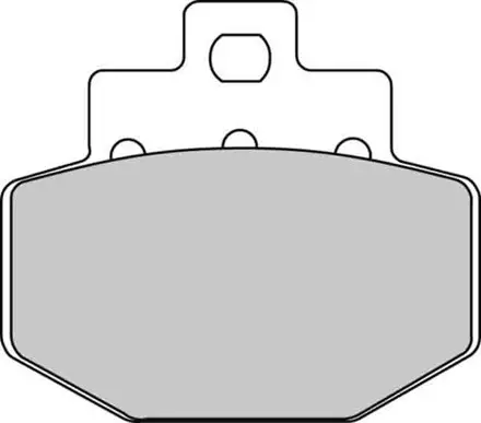 Тормозные колодки передние/задние Ferodo FDB2115EF для мотоциклов