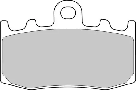 Тормозные колодки передние Ferodo FDB2125ST для мотоциклов