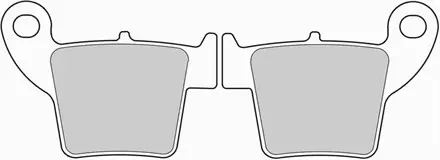Тормозные колодки задние Ferodo FDB2139SG для мотоциклов
