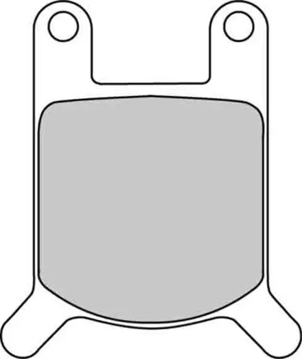 Тормозные колодки передние/задние Ferodo FDB213P для мотоциклов