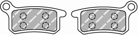 Тормозные колодки передние/задние Ferodo FDB2157SG для мотоциклов