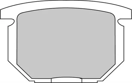 Тормозные колодки передние Ferodo FDB217P для мотоциклов