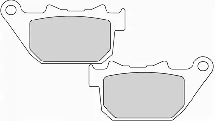 Тормозные колодки задние Ferodo FDB2180ST для мотоциклов