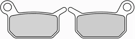 Тормозные колодки передние/задние Ferodo FDB2183SG для мотоциклов