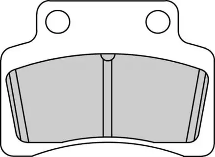 Тормозные колодки передние/задние Ferodo FDB2191AG для мотоциклов