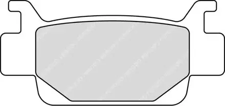 Тормозные колодки передние/задние Ferodo FDB2195SG для мотоциклов